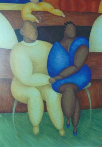 Detail of mural by Paul Mandracchia